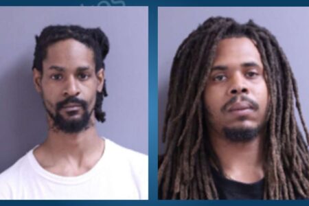 Mugshots of Jakequan Lake and Shimal Slade, two men arrested in a Geneva drug investigation.